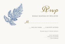 Stunning Rustic - RSVP card